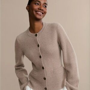 Jenni Kayne Tan Cardigan Sweater